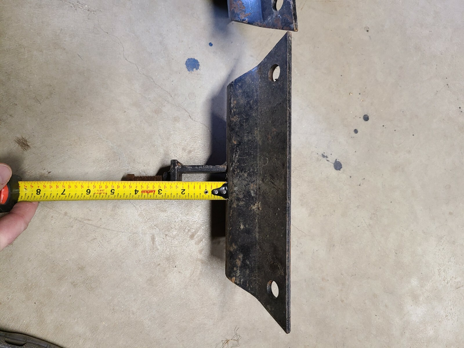 Snow plow feet shoes mounting brackets  hardware 