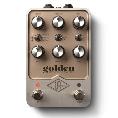 Universal Audio UAFX Golden Reverberator Stereo Reverb Pedal