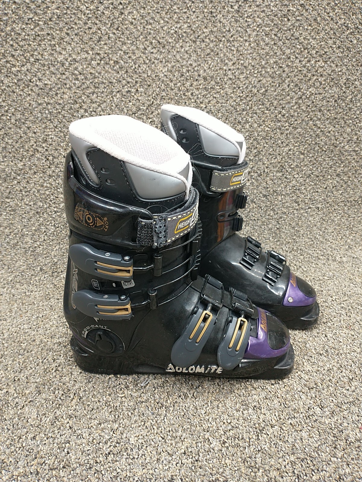 SALOMON Scarponi da sci unisex Dolomite CY3 X3 ECCELLENTI Mondo 23 5 con controllo altezza ITALIA