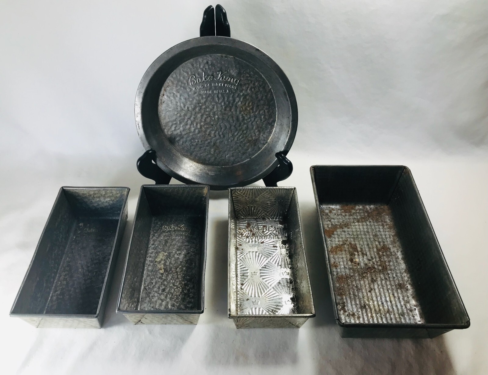 Lot of Vintage Bakeware Bake King EKCO Bakerex Crownware 5 pieces eBay
