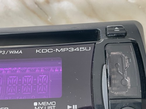 Kenwood KDC-MP345U AUTORADIO NUR KENWOOD KDC-MP345U NUR ABDECKPLATTE OEM🟠 - Bild 23 von 24