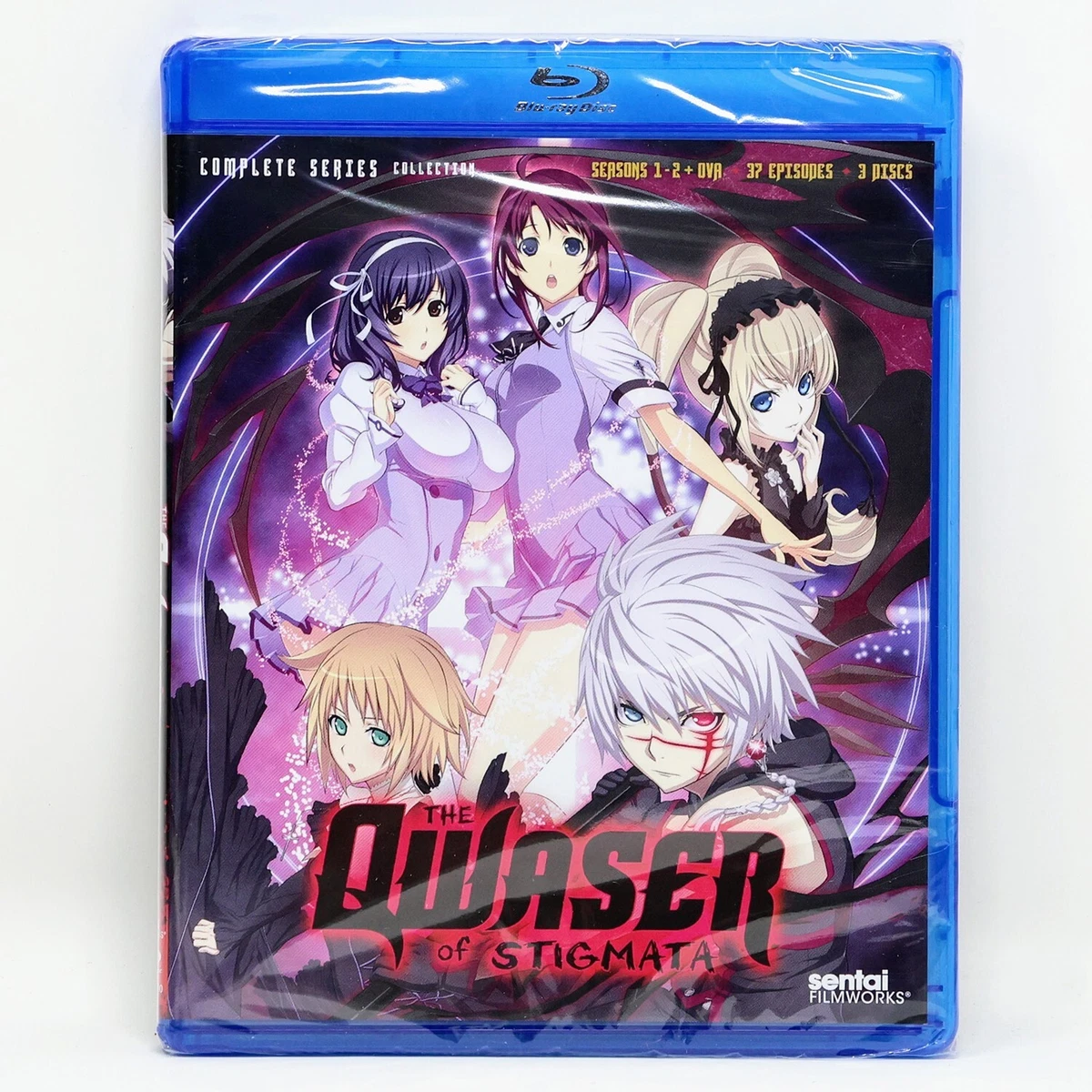 Qwaser of Stigmata Blu-ray Complete 1 2 Anime Series Collection 