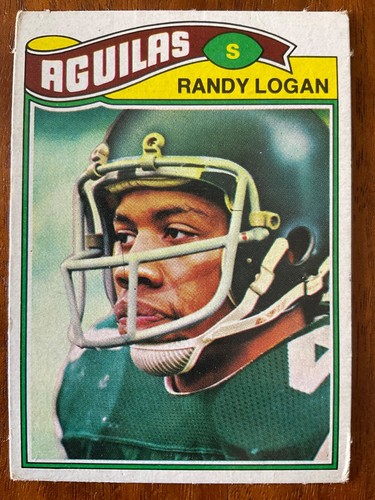 Randy Logan #498 1977 Topps Mexican card