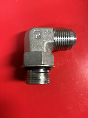 Parker 12 C50X-S Triple-Lok 37° 90° Elbow C5OX