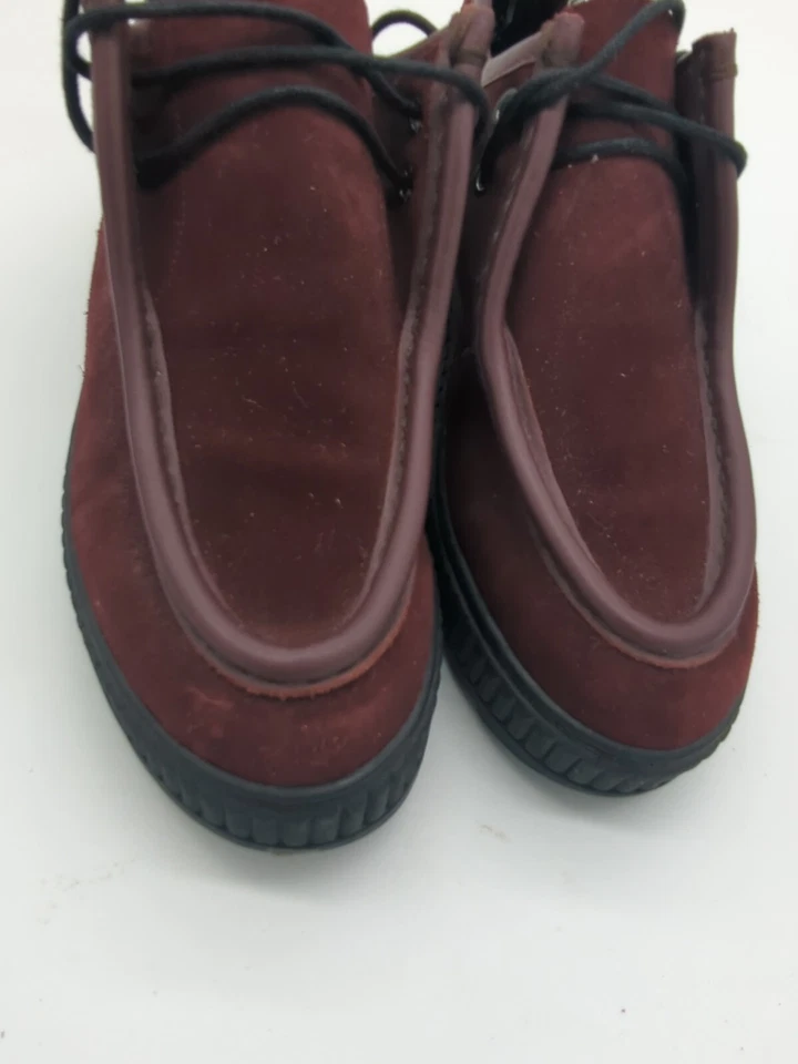 Shellys London Black Suede Leather Lug Oxfords Platform Lace Shoes Women Sz 38EU - Image 4 of 4