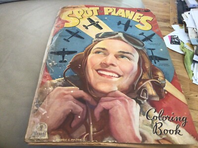 Spot the Planes World War Two Merrill Coloring Book
