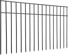Animal Barrier Fence, 5 Pack 24 In L X 15 In H Dog Digging Fence Barrier with
