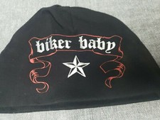 New Glamajama Biker Baby Beanie OS Infant 