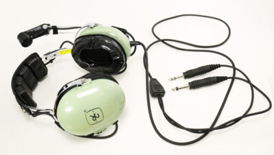 David Clark H10-30 Dual Plug Aviation Headset Lot Of 2 | 12507G10