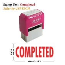 Completed- JYP 4911R Self Inking Rubber Stamps