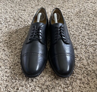 Brooks Brothers 5229 Leather Cap Toe Oxfords Men display picture 3