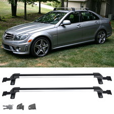 2tlg 110cm Dachtr&auml;ger Gep&auml;cktr&auml;ger Relingtr&auml;ger Grundt&auml;ger f&uuml;r Mercedes W204