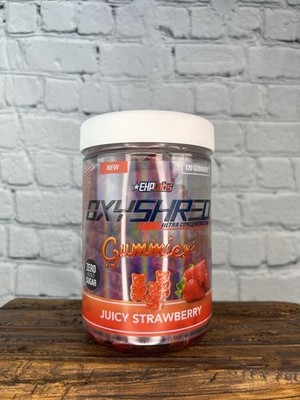 EHPlabs OxyShred Gummies Juicy Strawberry Red 120ct (600g)