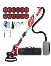 Drywall Sander, 2025 Upgraded 8-Amp Popcorn Ceiling Removal Tool with 7 Variable