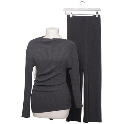 Zara, Set, Größe: S, Grau, Einfarbig, Rippenstrick #FNT