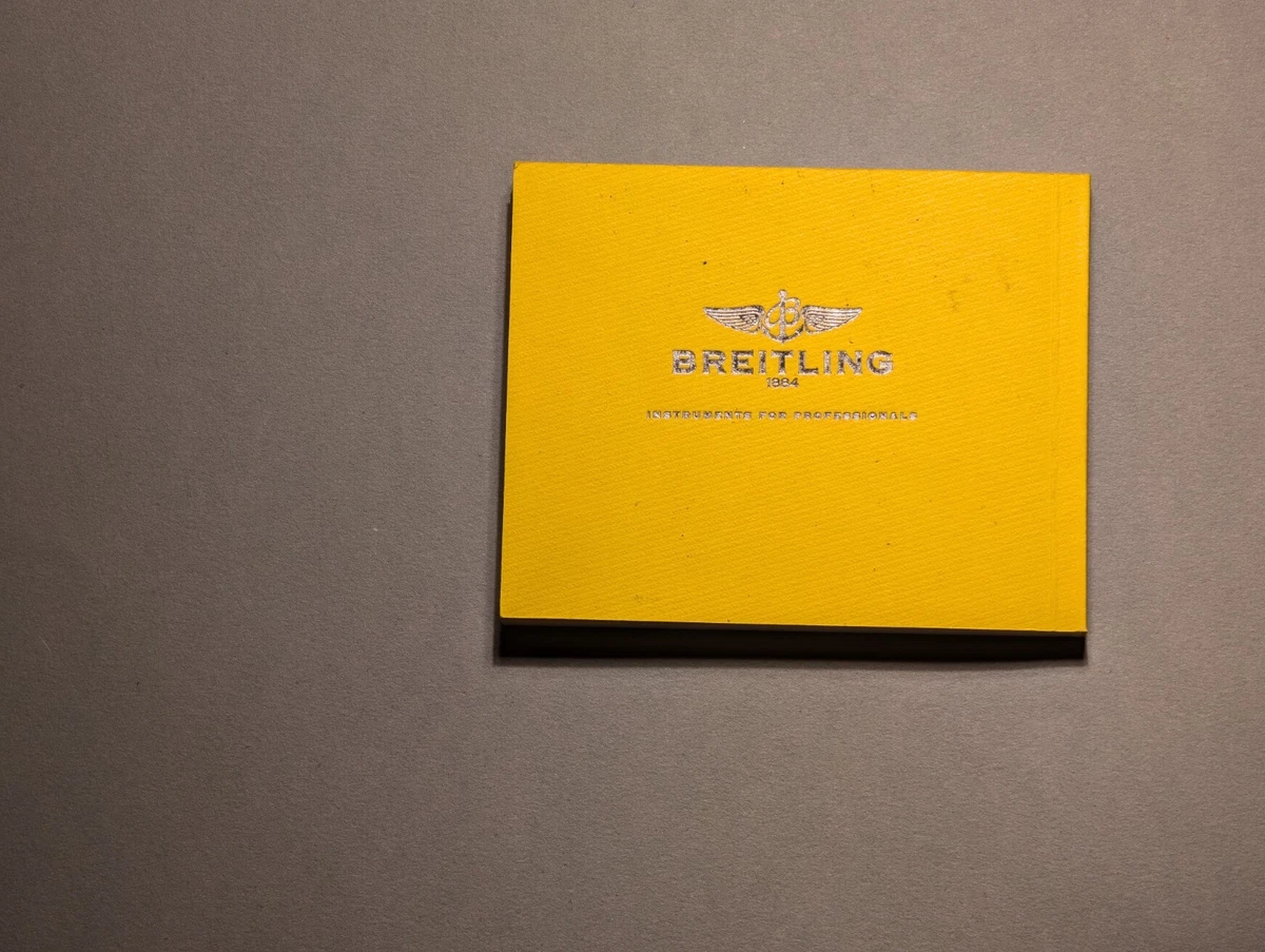 Manual de instrucciones Breitling Chronomat Evolution A13356