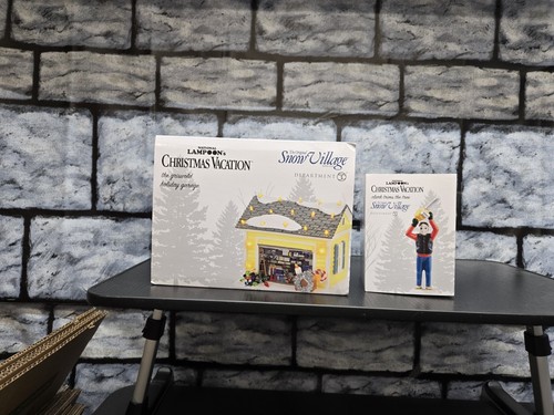 Dept 56 GRISWOLD SLED SHACK Christmas Vacation National Lampoons Dept 56 GRISWOLD SLED SHACK Christmas Vacation National Lampoons