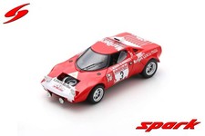 Spark S9070 1/43 LANCIA STRATOS HF #3 TOUR DE CORSE 1972 S. MUNARI - M. MANNUCCI