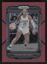 2023 Panini Prizm WNBA #82 Tiffany Mitchell Red #/199