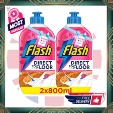 Flash Direct To Floor Berry & Cherry Blossom All Purpose Floor Cleaner 2x800ML 5.54 per litre