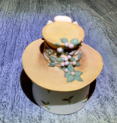 Willow Hall Felicity Hat Trinket Box Jane Asher