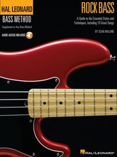 Rock Bass Hal Leonard Method Guitar Tab Sheet Music Lessons Book  Online Audio