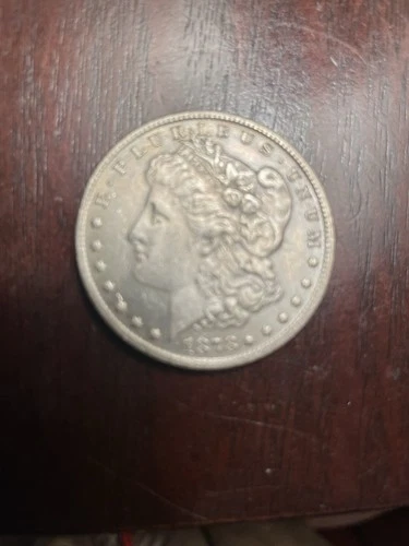 1878 CC Morgan Silver Dollar Nice FN Fine Key Date Carson City Mint - 1st Year