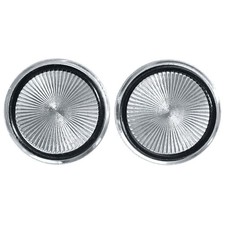 1968 1969 1970 1971 1972 Mustang Seat Belt Button Covers Pair