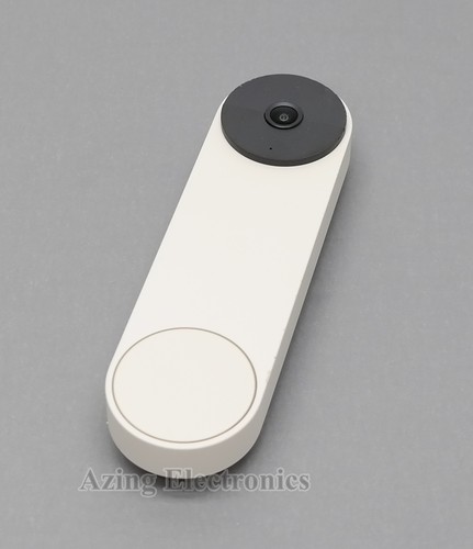 Google Nest GA03013-US WiFi Smart Video Doorbell (Battery) - Linen