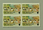 USPS Stamps .. 20c Wolf Trap Farm Park .. MNH .. Block .. 1982 — photo 1