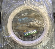 YONEX BG80P-2 Badminton String ROLL GUT 200m BG80 White Roll New Japan F/S