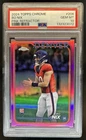 2024 Topps Chrome Bo Nix RC Pink Refractor Rookie #206 Broncos PSA 10 GEM MINT