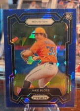2024 Panini Prizm - Jake Bloss #229 Blue Ice Prizm (RC)