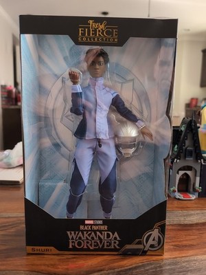 Marvel Black Panther Wakanda Forever Shuri Doll 13'' Authentic Hairstyle