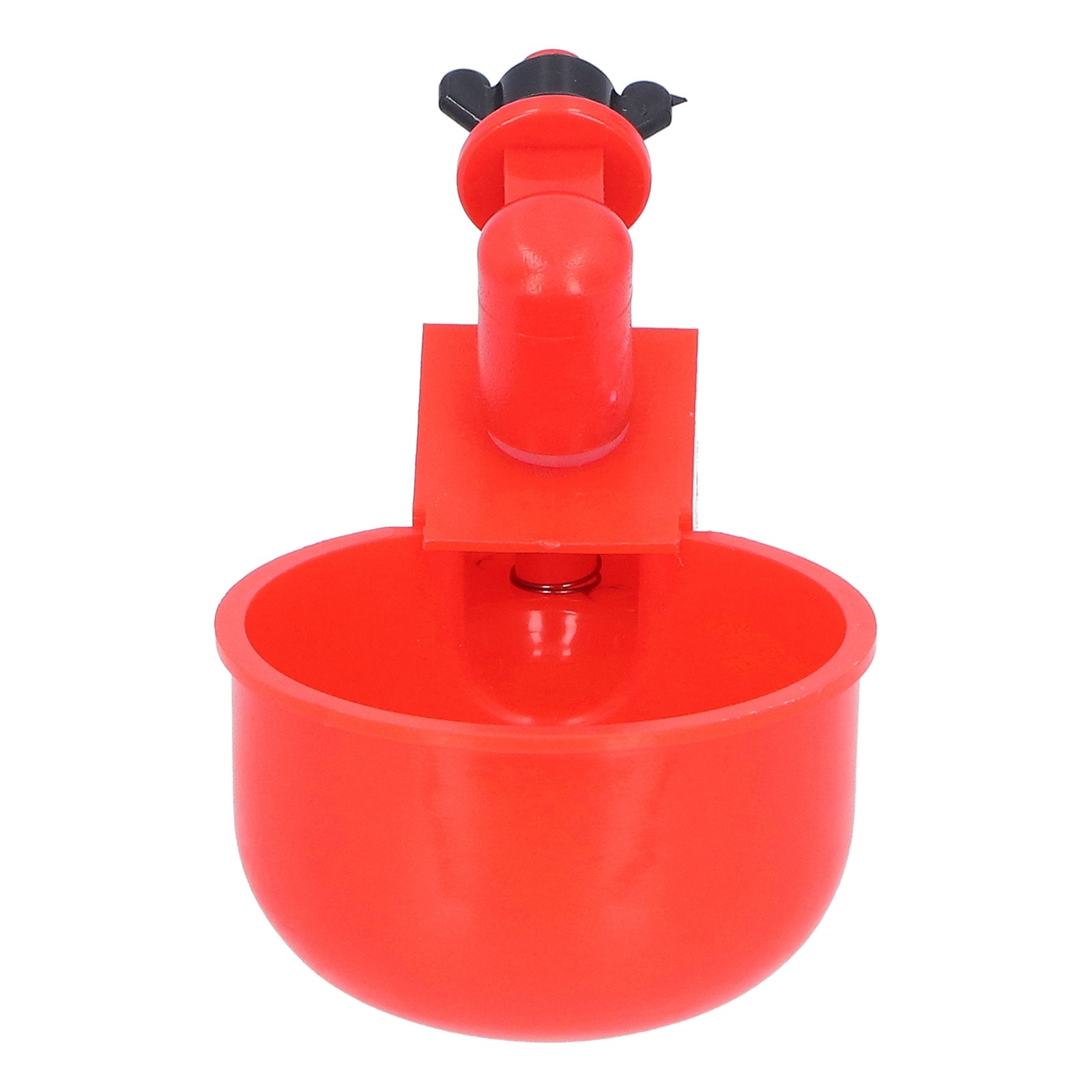 2pcs Automatic Chicken Water Cup Red Plastic Drinking Bowl For Poultry HG