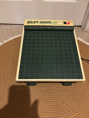 Vintage Medi Rub 2000 Plus Foot Massager MR-3F 2-Speed Tested Works