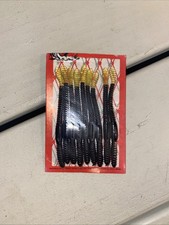 Crazy Head Lure Black Worms Slider