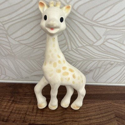 Sophie the Giraffe Baby Teether Flexible Teething Toy Working Squeaker Vulli 7''