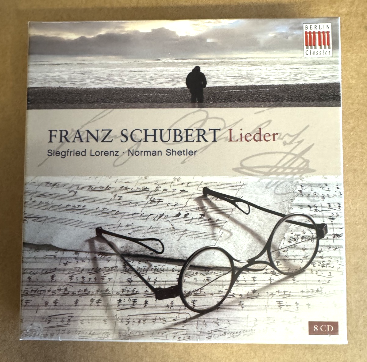 Schubert Lieder Siegfried Lorenz / Norman Shetler 8 CD box set NEW