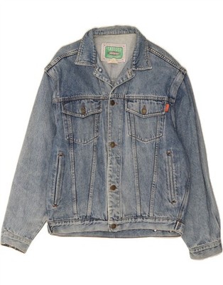 CASUCCI Herren Jeansjacke UK 40 Large Blau Baumwolle CG08