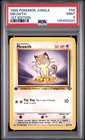 1999 POKEMON JUNGLE 1ST EDITION #56 MEOWTH PSA 9