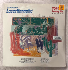 LaserKaraoke Top 10 Country Hits Vol. 4 1990 Laserdisc SEALED George Strait