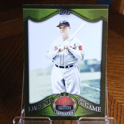 Topps 2009 Updates & Highlights Legends of the Game Babe Ruth #LGU18 Braves