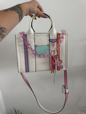 Colorblock Mini Satchel Top Handle Crossbody ...