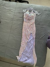Lavender Prom Dress Size 2 - pre-owned