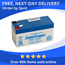 12v 1.2Ah (1.3Ah) Rechargeable Battery Security Alarm Systems - 1 Yr Warranty