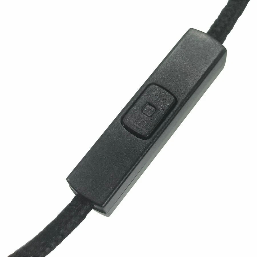 Compucessory Tangle-free Headset with Mic (ccs-15165) (ccs15165) Foto 3 de 4