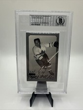 Howie Meeker Pre-Parkie Autographs Auto /1000 Toronto Maple Leafs BAS Authentic