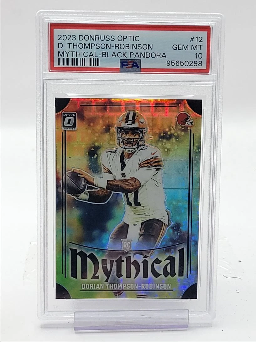 Dorian Thompson-Robinson Panini Donruss Optic Mythical #12 Black Pandora