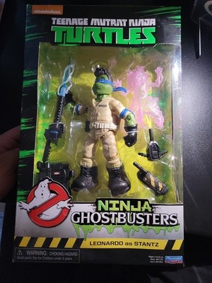 Teenage Mutant Ninja Turtles Ninja Ghostbusters Leonardo as Stantz Action Figure